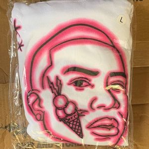 white Gucci Mane Airbrush hoodie